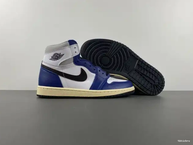 Cheap TBkick Rare High Deep Jordan OG DZ5485-100 Air Blue Air 1 Royal 0511